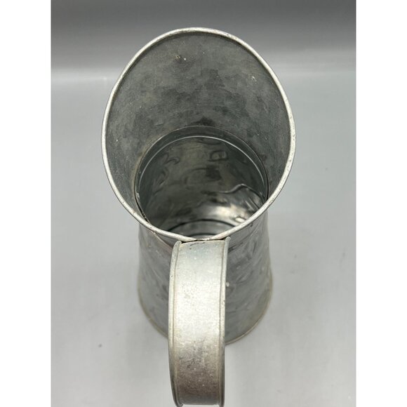 3 Metal Midwest Country Decor Tin Punch Candle Holder Galvanize Pitcher Windmill - Picture 15 of 16